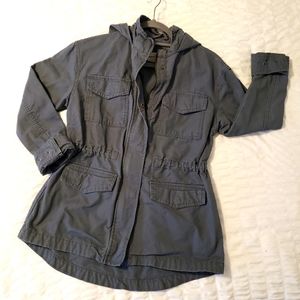 Universal Thread Blue Hooded Jacket, Size XS